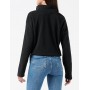 Noisy May Women's Nmmisser L/S Cropped New Fleece Noos Sweater