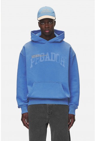 Gilford Oversized Hoodie Washed Retro Blue