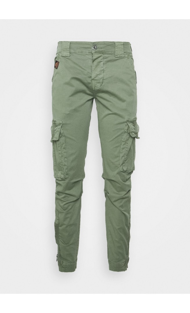 TASK FORCE - Cargo trousers - vintage green