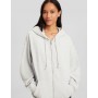 Oversize zip-up hoodie