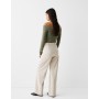 Wide-leg tailoring trousers