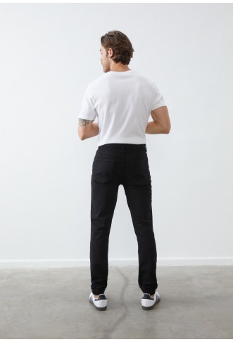 Slim fit jeans - black