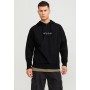 JORDOODLE HOOD UNISEX - Sweatshirt - black