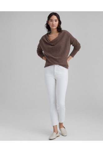 Cowl Neck Cashmere Sweater