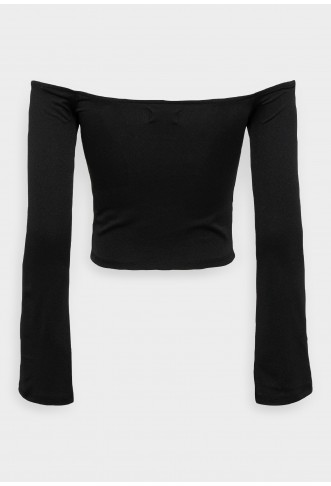 Long sleeved top - black