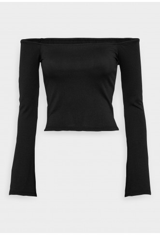 Long sleeved top - black