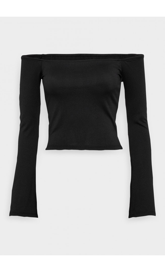 Long sleeved top - black