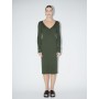 LE GER BY LENA GERCKE KNITTED DRESS JOSEFIN IN GREEN