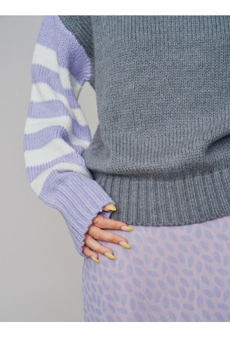 florence by mills exclusive for ABOUT YOU Sweater 'Rested' in Dusty Blue