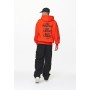 DEVON OVERSIZED HOODIE - Hoodie - washed signal red