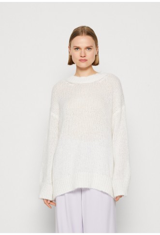 SARAH CREW NECK - Jumper - white