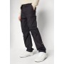 CORE REGULAR - Cargo trousers - black