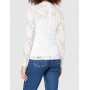 VILA CLOTHES Women's Vistasia L/s Lace Top-noos Long Sleeve Top