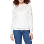 VILA CLOTHES Women's Vistasia L/s Lace Top-noos Long Sleeve Top