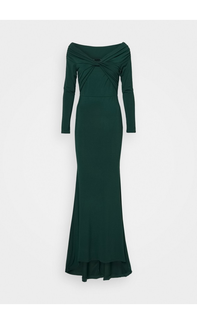 RHYLA OFF SHOULDER SLINKY - Occasion wear - forest green