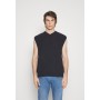 JORRIB V NECK VEST - Jumper - total eclipse