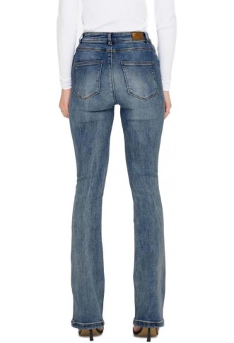 ONLY Women's Stretch Jeans Onlmila Hw Flared Dnm Bj13994 Noos