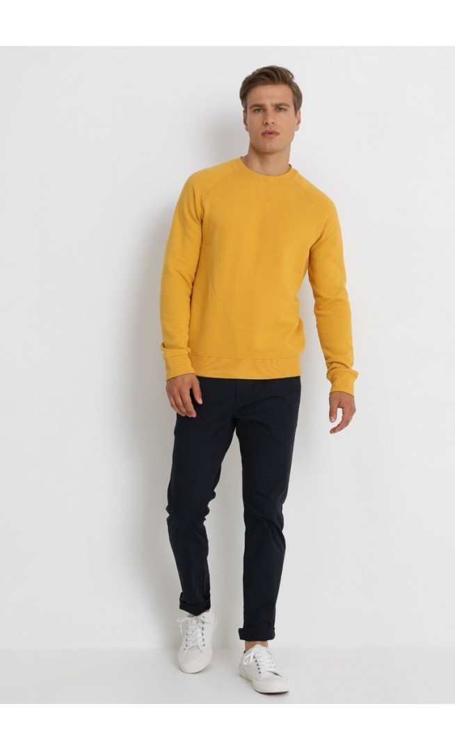 Sweatshirt - yellow