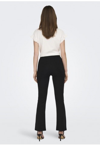 JDYPRETTY FLARE PANT - Trousers - black