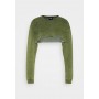 CROPPED ACID - Sweatshirt - dark green