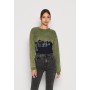 CROPPED ACID - Sweatshirt - dark green