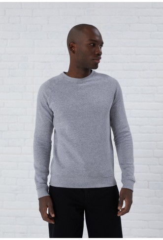 Sweatshirt - mottled grey