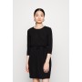 VMCINA SHORT DRESS  - black mungon rripi ne mes