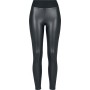 Ladies Faux Leather High Waist Leggings" Leggings black by Urban Classics