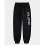 Hollister Logo Graphic Banded Sweatpants