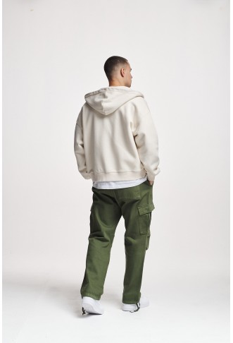 LUNAS 2 POCKET - Cargo trousers - khaki