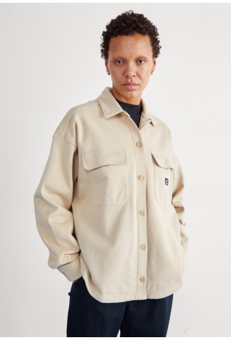 ACTIVE UTILITY SHIRT - Button-down blouse - nutty granola