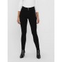 Only Onlrain Life Hw SK Wide W/B Pimblack Jeans Femme