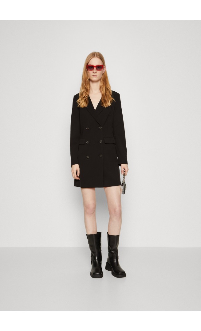 ONLYATTI BELT - Shirt dress - black