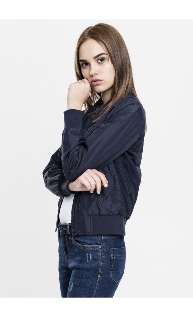 TB1217 - Ladies Light Bomber Jacket - Navy