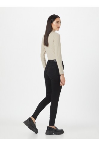 LTB Skinny Jeans 'Amy X' in Black Denim