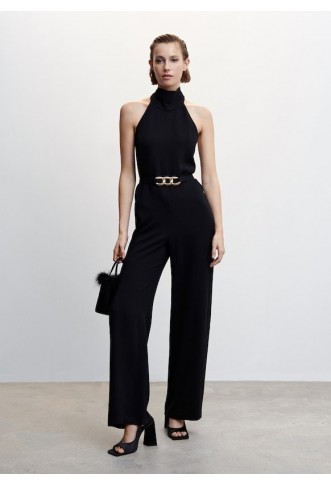 Halter neck jumpsuit