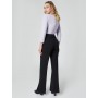 florence by mills exclusive for ABOUT YOU Boot cut Pants 'Tela' in Black