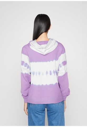 WOMEN OF THE WAVE HOODIE - Sweatshirt - purple tie dye