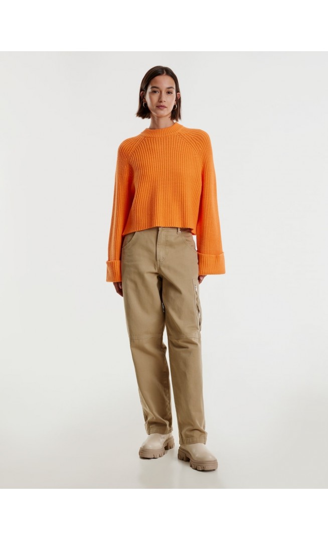 EDITED Sweater 'Brittany' in Orange