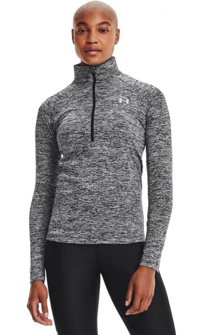 Under Armour Women's Tech 1/2 Zip - Twist Light and Breathable Warm up top