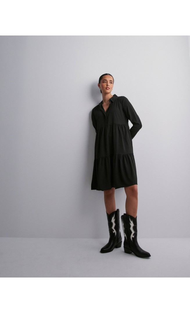 JDYPIPER L/S SHIRT DRESS WVN NOOS