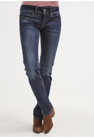 MIDGE SADDLE MID STRAIGHT - Straight leg jeans