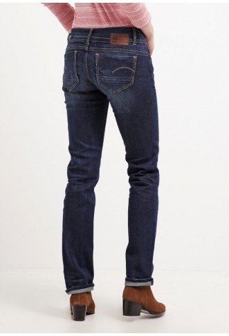 MIDGE SADDLE MID STRAIGHT - Straight leg jeans