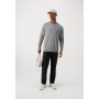 SLHBERG CREW NECK - Jumper - medium grey melange