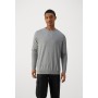 SLHBERG CREW NECK - Jumper - medium grey melange