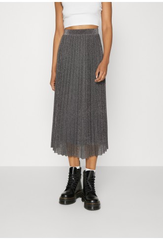 ONLLOLA MIDI SKIRT - Pleated skirt - dark grey