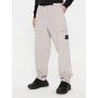 Pants made of material J30J324035 Gray Relaxed Fit