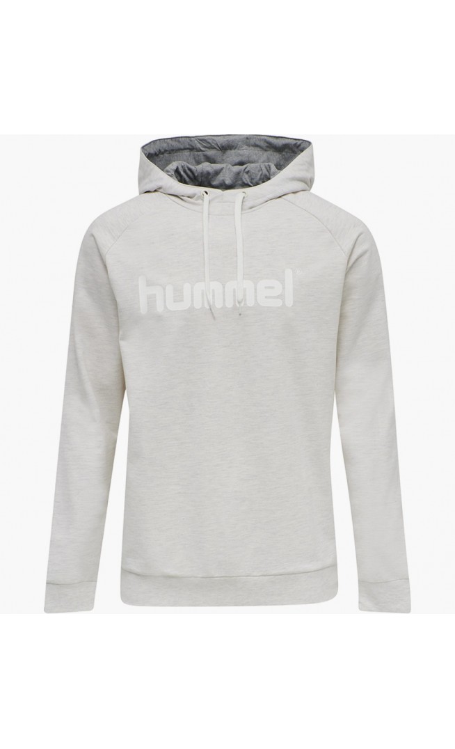 Hummel Go Cotton Logo Hoody Gray