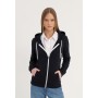 Zip-up sweatshirt - black