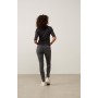 High waist skinny denim jeans in a cotton blend fabric